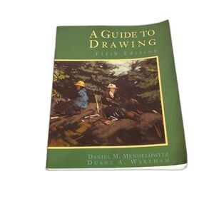 A Guide To Drawing Fifth Edition Art Lesson Paperback Book Beginner to Advanced